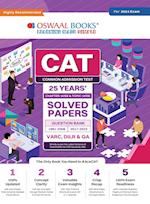 Oswaal CAT 25 YEARS Chapter-wise & Topic-wise Solved Papers (VARC, DILR & QA) (1991-2008 & 2017-2023) for 2024 Exam