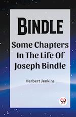 Bindle Some Chapters In The Life Of Joseph Bindle