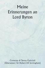 Meine Erinnerungen an Lord Byron