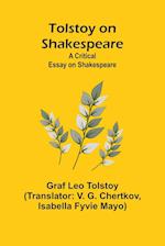 Tolstoy on Shakespeare