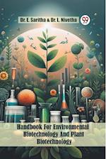 Handbook For Environmental Biotechnology And Plant Biotechnology