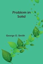 Problem in solid