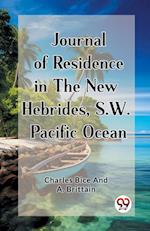 Journal of Residence in the New Hebrides, S.W. Pacific Ocean