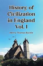 History of Civilization in England Vol. I