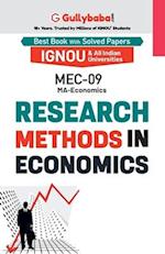 MEC-09 Research Methods in Economics 
