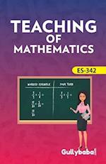 ES-342 Teaching Of Mathematics 