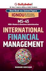 MS-45 International Financial Management 