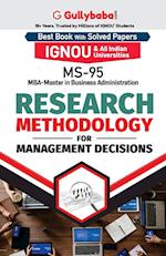 MS-95 Research Methodology for Management Decisions 