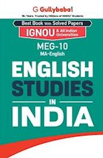 MEG-10 English Studies in India 