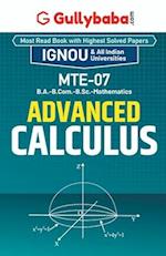 MTE-07 Advanced Calculus 