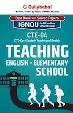 CTE-04 Teaching English-Elementary School 