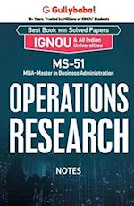MS-51 Operations Research 