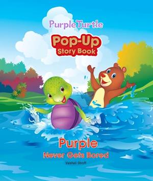 Purple Never Gets Bored Pop-Up Book