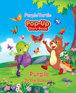 Purple to the Rescue Pop-Up Book