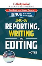 JMC-03 Reporting, Writing and Editing 
