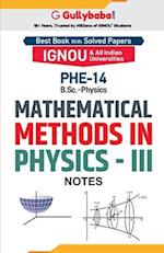 PHE-14 Mathematical Methods in Physics-III 