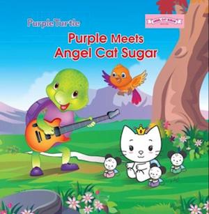 Purple Turtle Meets Angel Cat Sugar