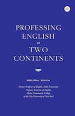 Professing English on Two Continents