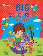 Big Colouring Red Book for 5 to 9 years Old Kids| Fun Activity and Colouring Book for Children 