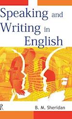 Speaking and Writing in English 