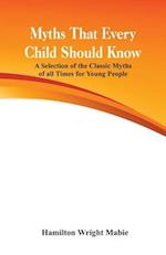 Myths That Every Child Should Know