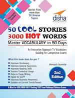 50 COOL STORIES 3000 HOT WORDS (Master VOCABULARY in 50 days) for GRE/ MBA/ SAT/ Banking/ SSC/ Defence Exams 2nd Edition 