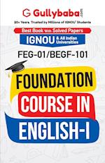 FEG-01/BEGF-101 Foundation Course in English-I