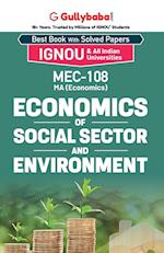 MEC-08/MEC-108 Economics of Social Sector and Environment 