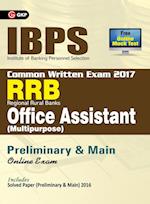 IBPS RRB-CWE Office Assistant (Multipurpose) Preliminary & Main Guide 2017