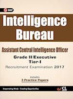 Intelligence Bureau Assistant Central Intelligence officer (Grade II / Executive) Tier-I Recruitment Examination 2017