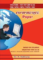 Commerce Paper II & III - UGC/CBSE-NET/SET (JRF & LS) TRB/UPSC/IBPS/TNPSC/SSC 