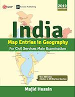 India Map Entries in Geography for Civil Services Main Examination 2019