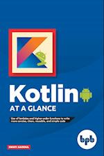 Kotlin at a Glance 
