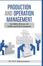 PRODUCTION AND OPERATION MANAGEMENT 