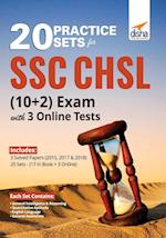 20 Practice Sets for SSC CHSL (10 + 2) Exam with 3 Online Tests 