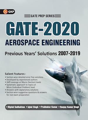 GATE 2020 - Aerospace Engineering - 13 Years' Section-wise Solved Paper 2007-19