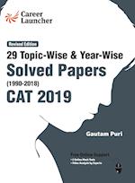 CAT 29 Topic-wise & Year-wise Solved Papers 1990-2018 (Revised Edition)