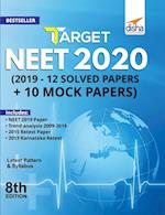 Target NEET 2020 (2019 - 12 Solved Papers + 10 Mock Papers) 8th Edition 