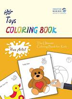 Hue Artist - Toys Colouring Book 