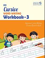 SBB Cursive Word Writing Workbook - 3 