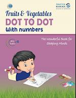 SBB Fruits and Vegetables Dot to Dot Activity Book 