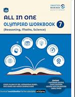 All in One Olympiad Workbook for Reasoning, Math, Science - Class 7 