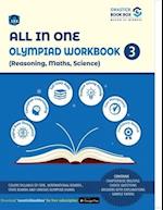 All in One Olympiad Workbook for Reasoning, Maths & Science - Class 3 