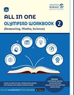 All in One Olympiad Workbook for Reasoning, Maths & Science - Class 2 