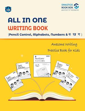 SBB All in One Writing Book Alphabets, Nembers and Ka, Kha, Gha