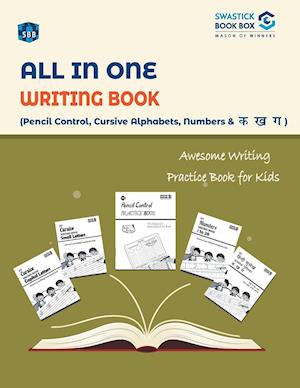 SBB All in One Writing Book Cursive Alphabets, Nembers and Ka, Kha, Gha