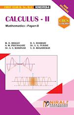 CALCULUS -- II [2 Credits] Mathematics