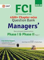 FCI Manager Phase I & Phase II (Paper 1) - Chapterwise Question Bank  (English)