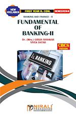 BANKING AND FINANCE -- II Fundamenttalls off Bankiing -- II 