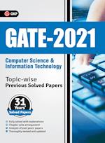 GATE 2021 - Topic-wise Previous Solved Papers - 31 Years' Solved Papers- Computer Science and Information Technology